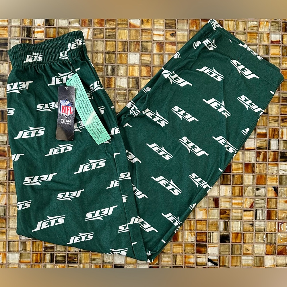 NWT Boy’s Youth NFL Apparel NEW YORK JETS Pajama Pants~Sleepwear~XL 18/20~$30